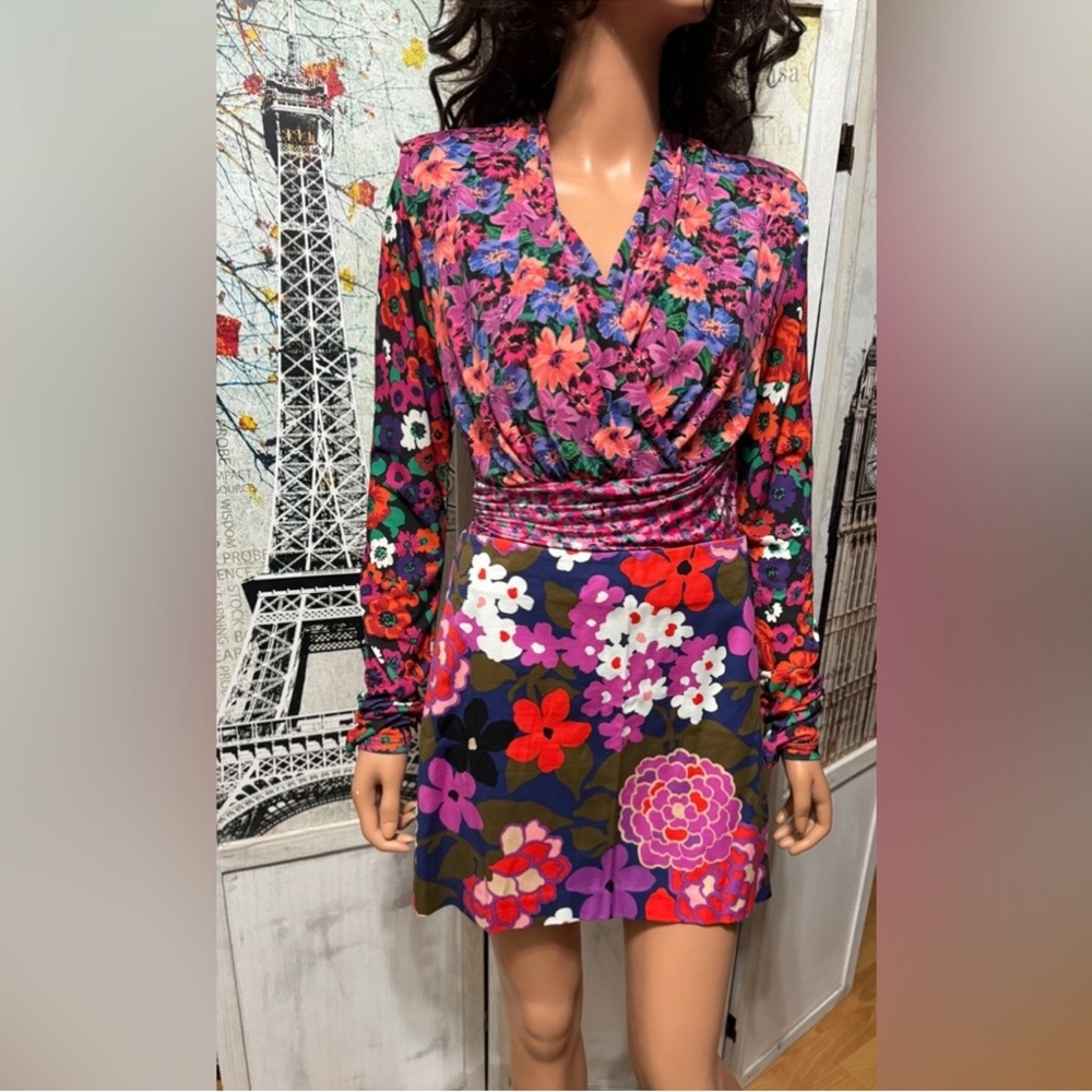 Zara Two-piece set: skirt and blouse Floral